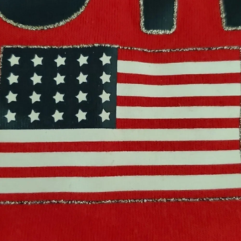 The Children's Place Girl's Patriotic Razorback Tee Size 12-18M - Picture 6 of 9